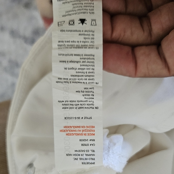 RefugeWomen's Denim White Flared High Rise Casual chic Jeans Size 3.. - Picture 11 of 12